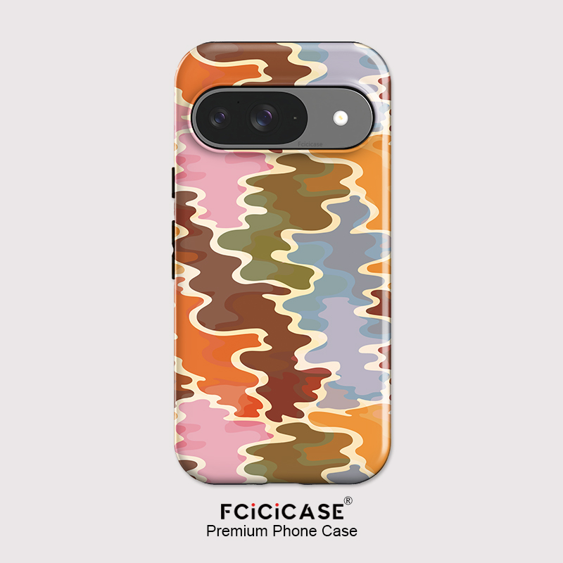 Google Pixel 9 Pro - Fcicicase Acryl Matte Telefoonhoesje voor Google