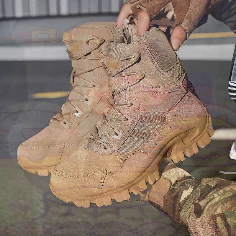 Luxury Lifestyle Goods - Tan Long Barrel Deadlift Casual Sneakers
