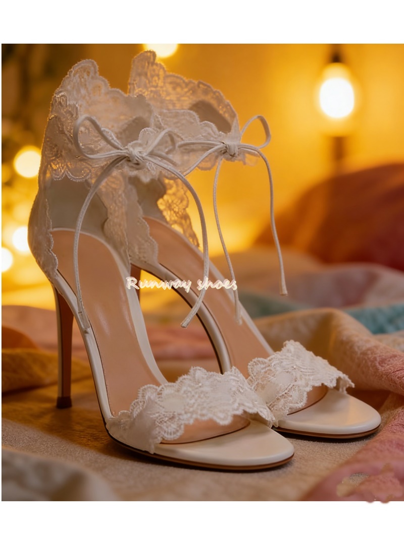 Kantstof Kant Enkelband met en - Luxury Lifestyle Shoes recensie en prijs