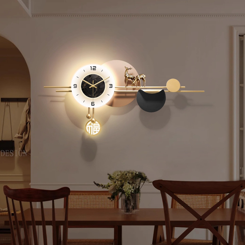 Licht Luxe Interieur Wandklokk - Luxury Lifestyle Aesthetics recensie en prijs