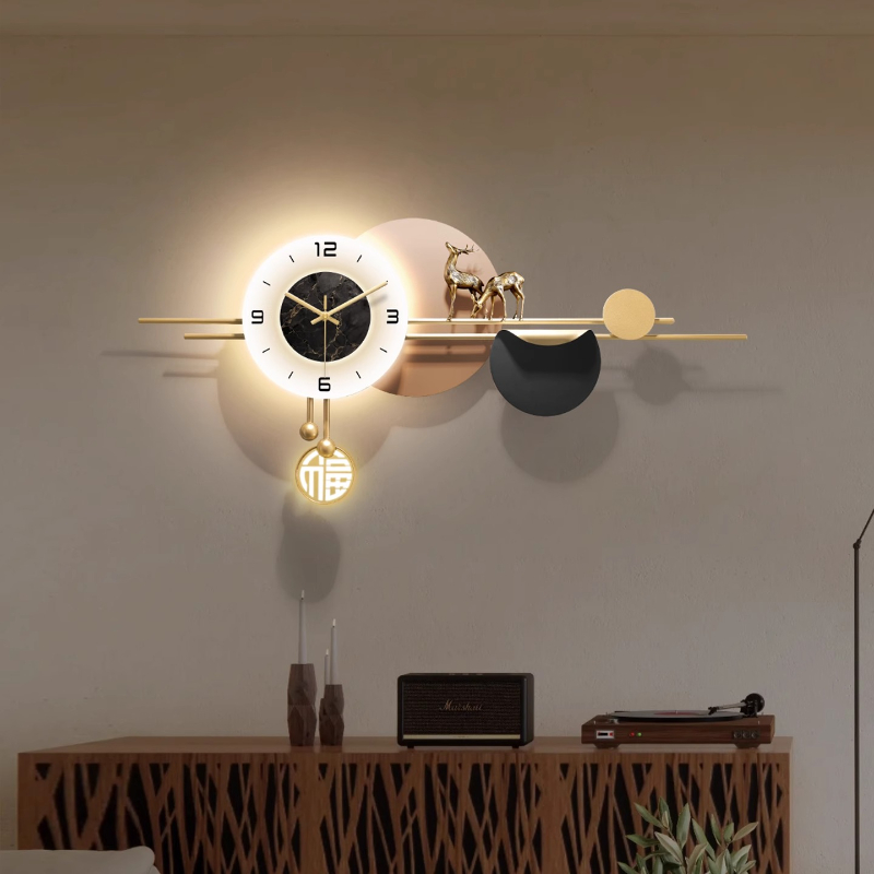 Licht Luxe Interieur Wandklokk - Luxury Lifestyle Aesthetics recensie en prijs