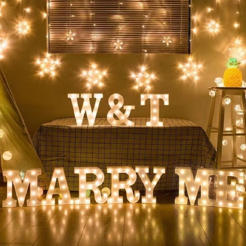 Luxe Alfabet Letter LED-verlic - Luxury Lifestyle Items recensie en prijs