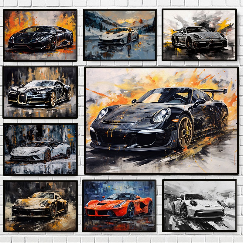 Moderne abstracte luxe auto's  - Luxury Lifestyle Items recensie en prijs