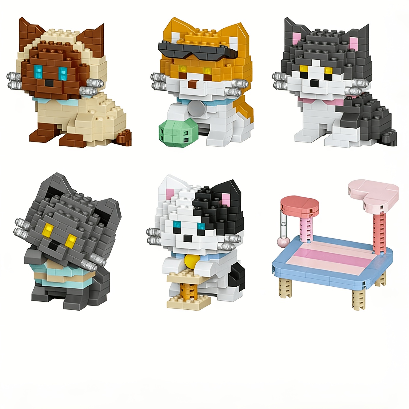 Cat Series bouwstenenset van z - Luxury Lifestyle Items recensie en prijs