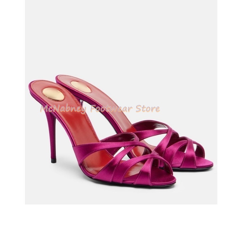 Puntige stiletto's satijnen st - Luxury Lifestyle Shoes recensie en prijs